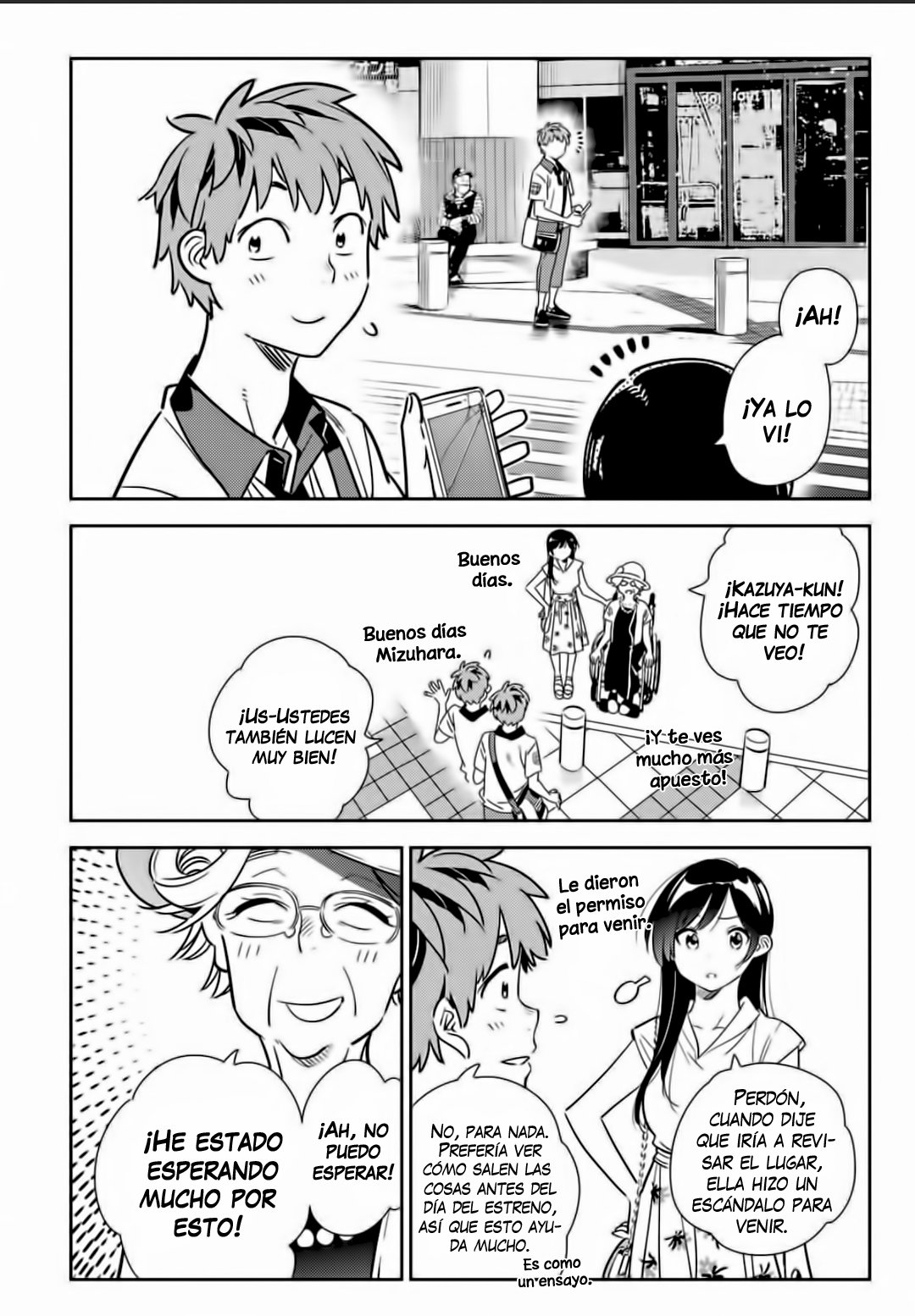 Kanojo, Okarishimasu Capitulo 145 página 4