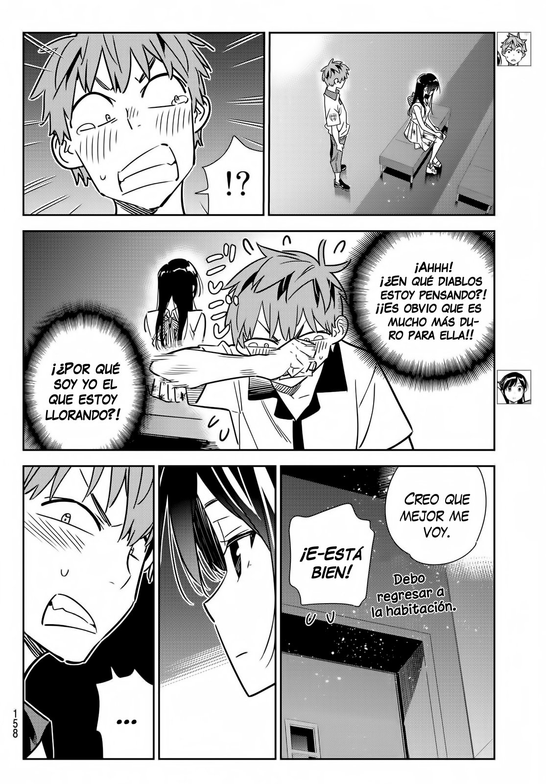 Kanojo, Okarishimasu Capitulo 148 página 3