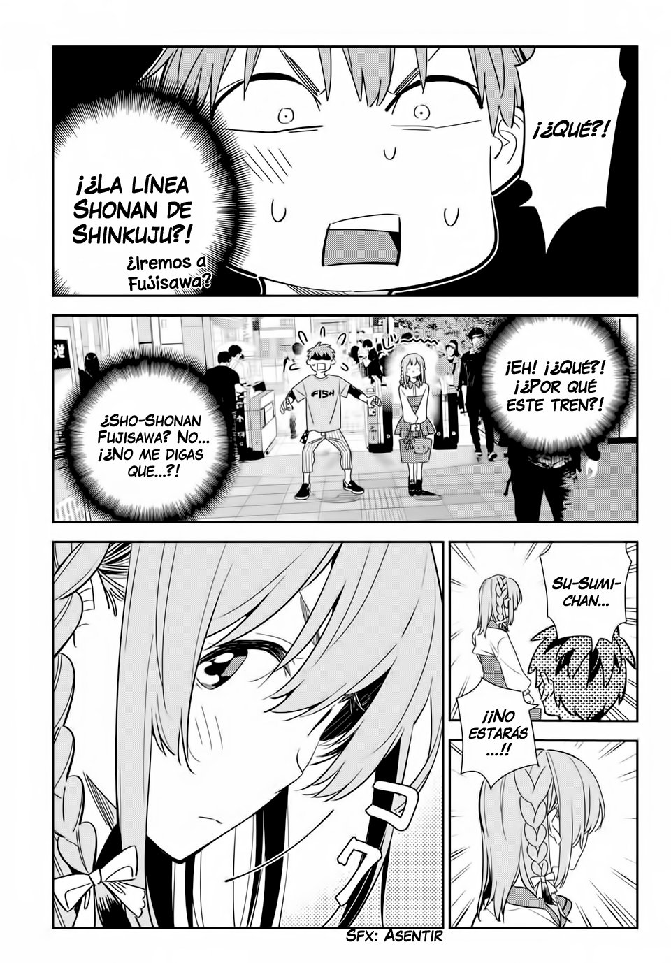 Kanojo, Okarishimasu Capitulo 154 página 17