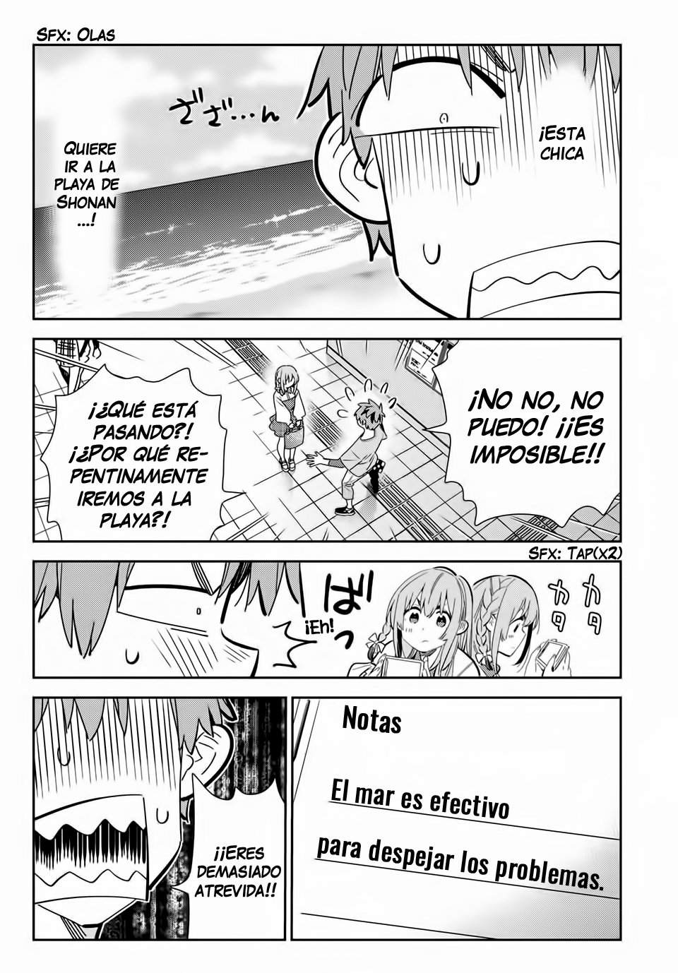 Kanojo, Okarishimasu Capitulo 154 página 18