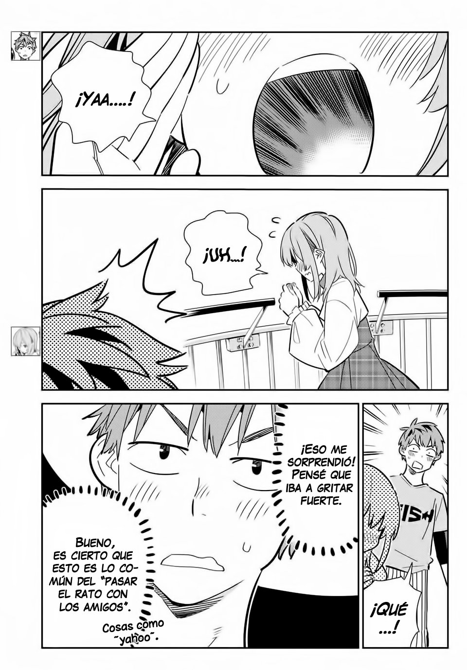 Kanojo, Okarishimasu Capitulo 156 página 4