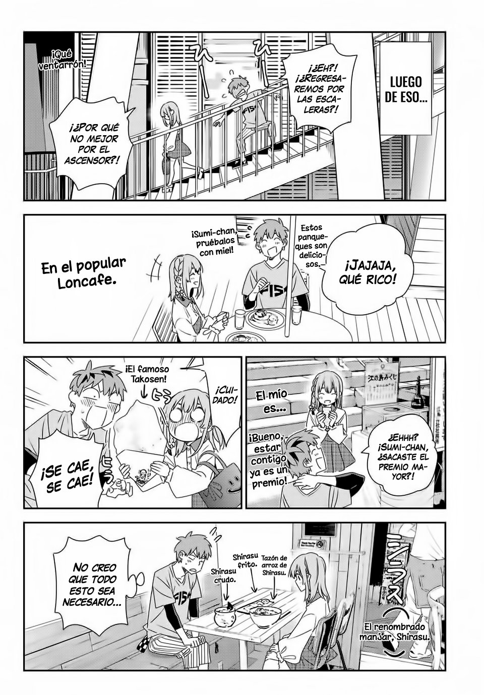 Kanojo, Okarishimasu Capitulo 156 página 7