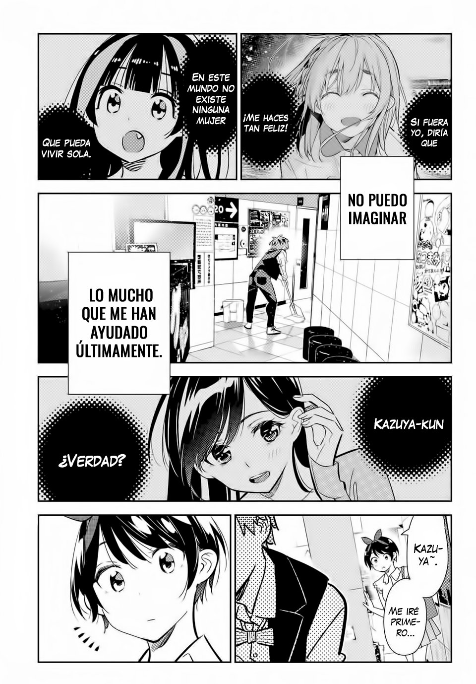 Kanojo, Okarishimasu Capitulo 157 página 14