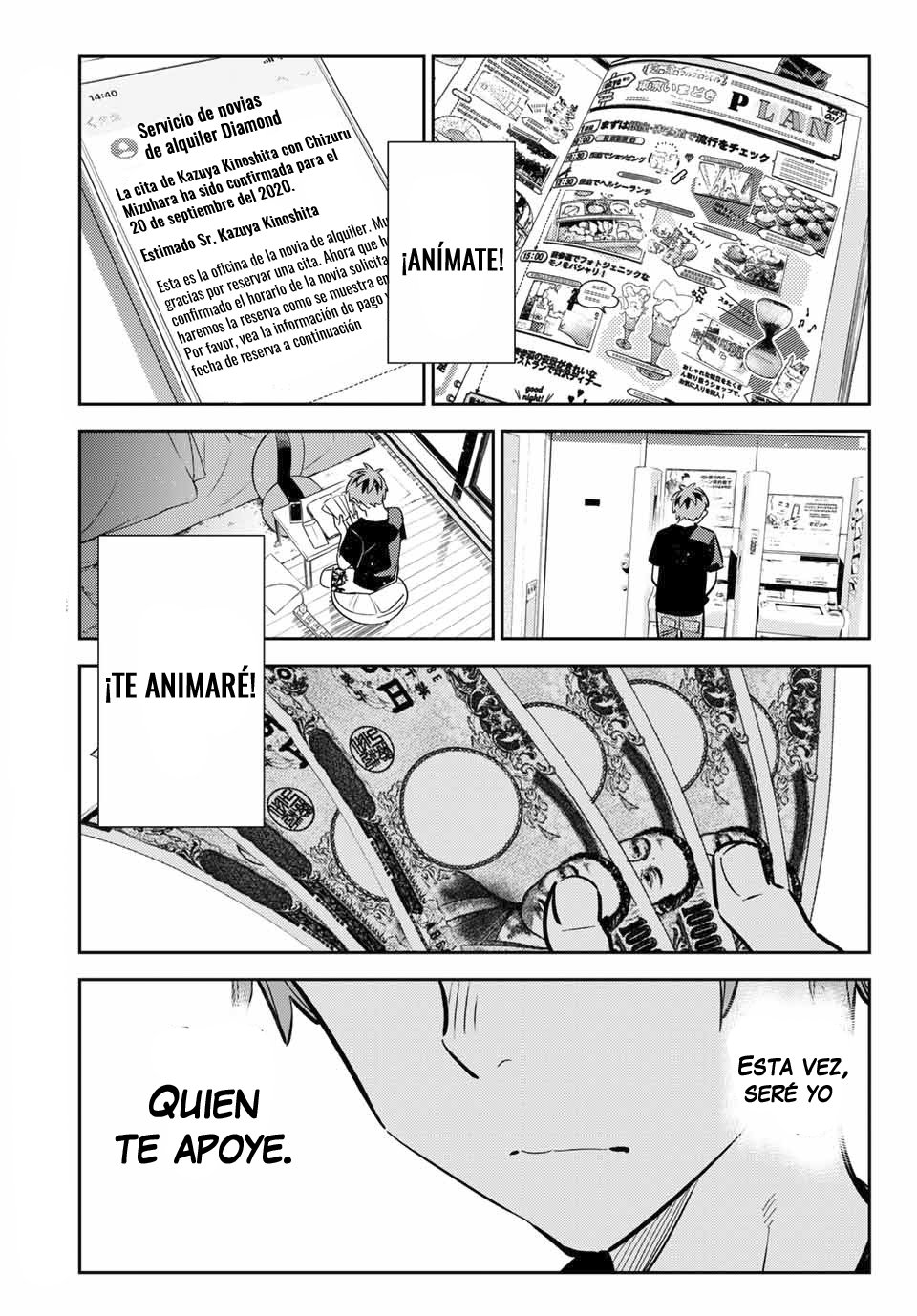 Kanojo, Okarishimasu Capitulo 157 página 18