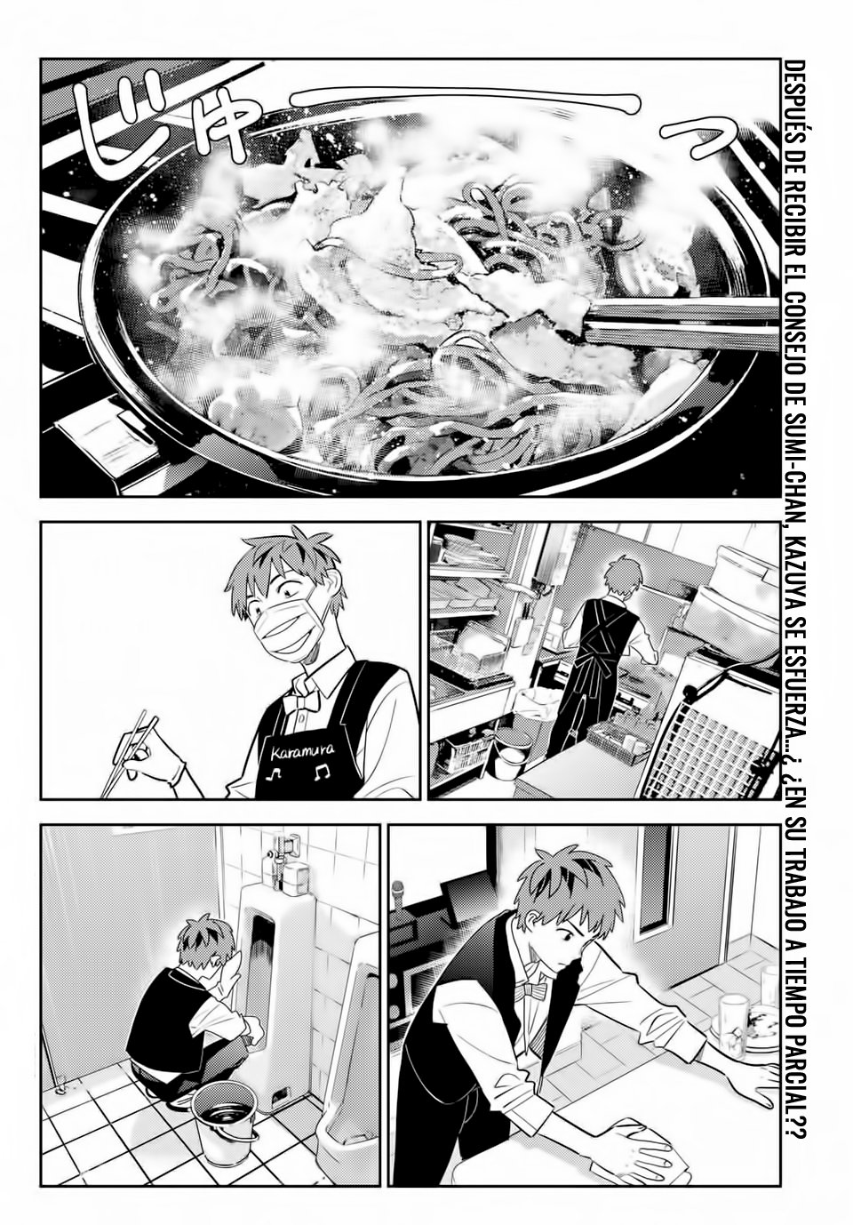 Kanojo, Okarishimasu Capitulo 157 página 3