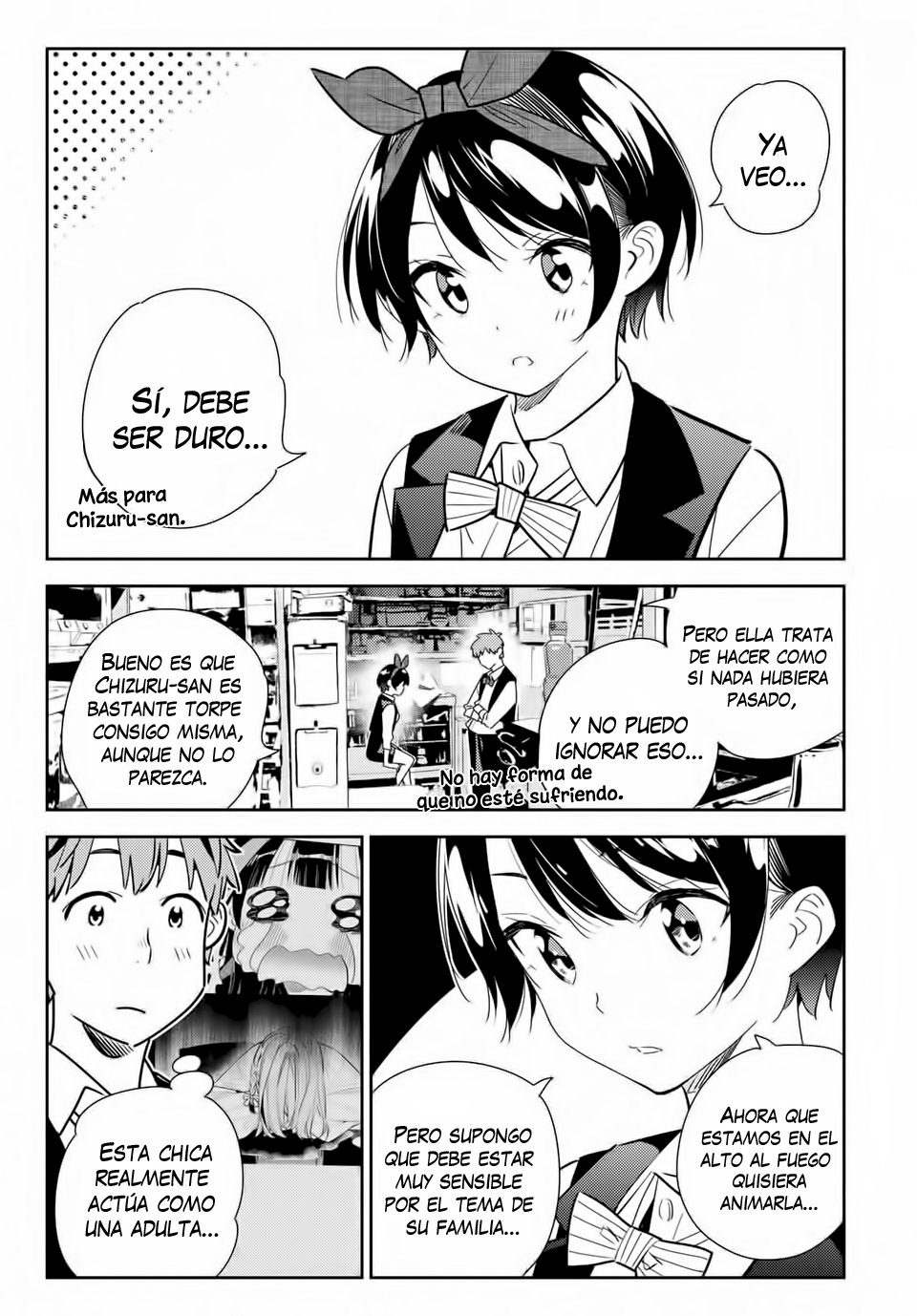 Kanojo, Okarishimasu Capitulo 157 página 5