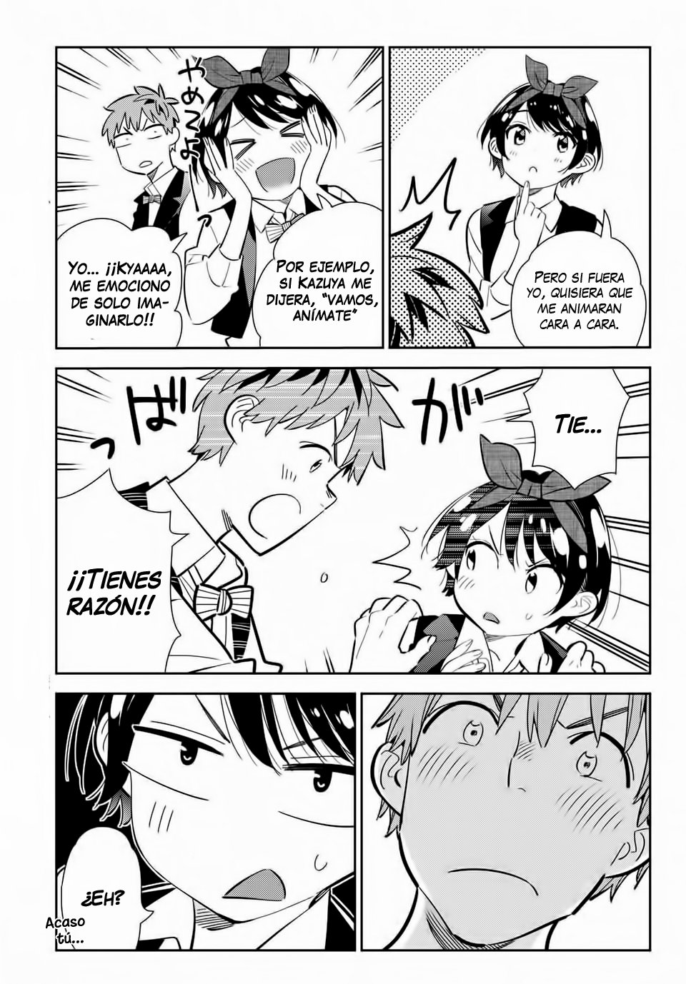Kanojo, Okarishimasu Capitulo 157 página 6