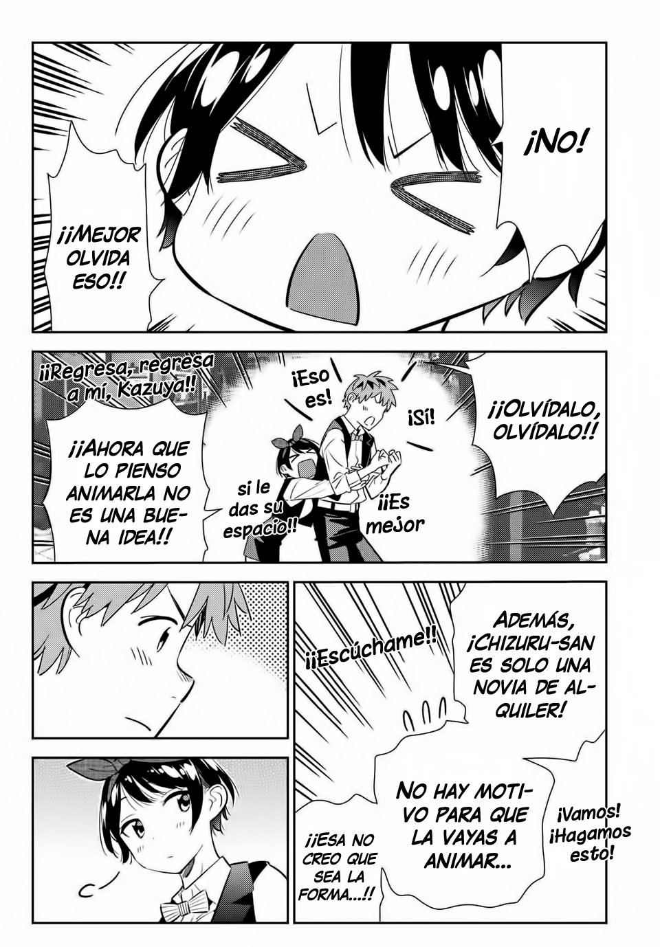 Kanojo, Okarishimasu Capitulo 157 página 7