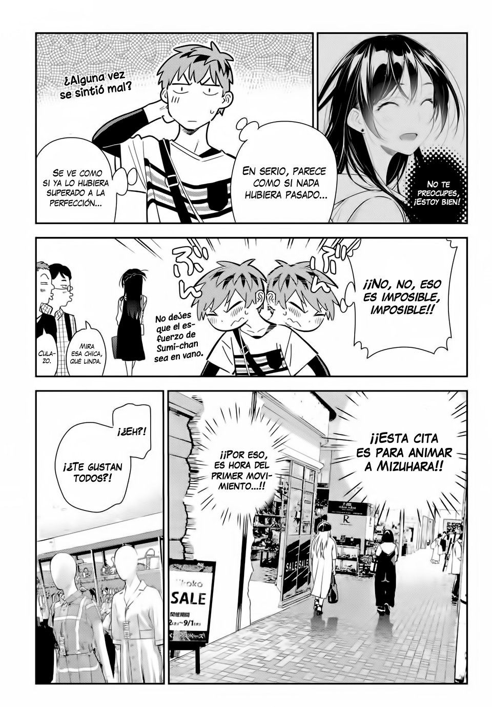 Kanojo, Okarishimasu Capitulo 158 página 10