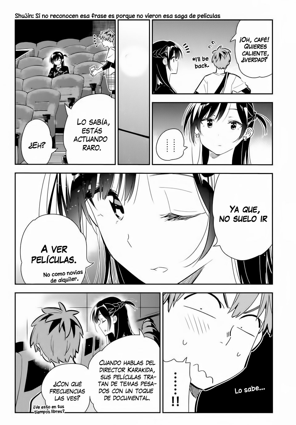 Kanojo, Okarishimasu Capitulo 159 página 9