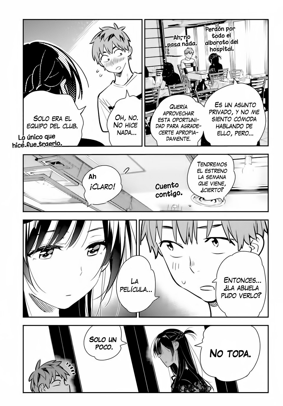 Kanojo, Okarishimasu Capitulo 160 página 11
