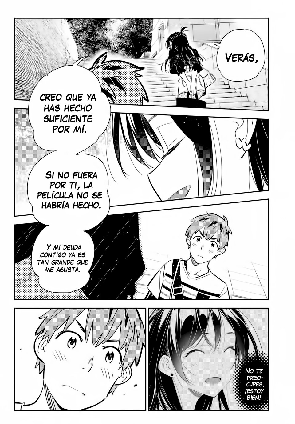 Kanojo, Okarishimasu Capitulo 160 página 14