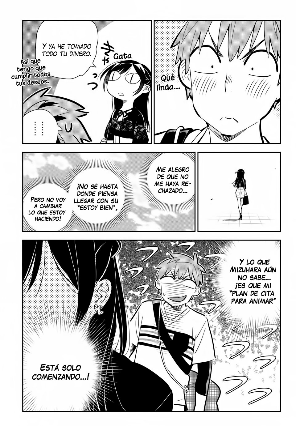 Kanojo, Okarishimasu Capitulo 160 página 17