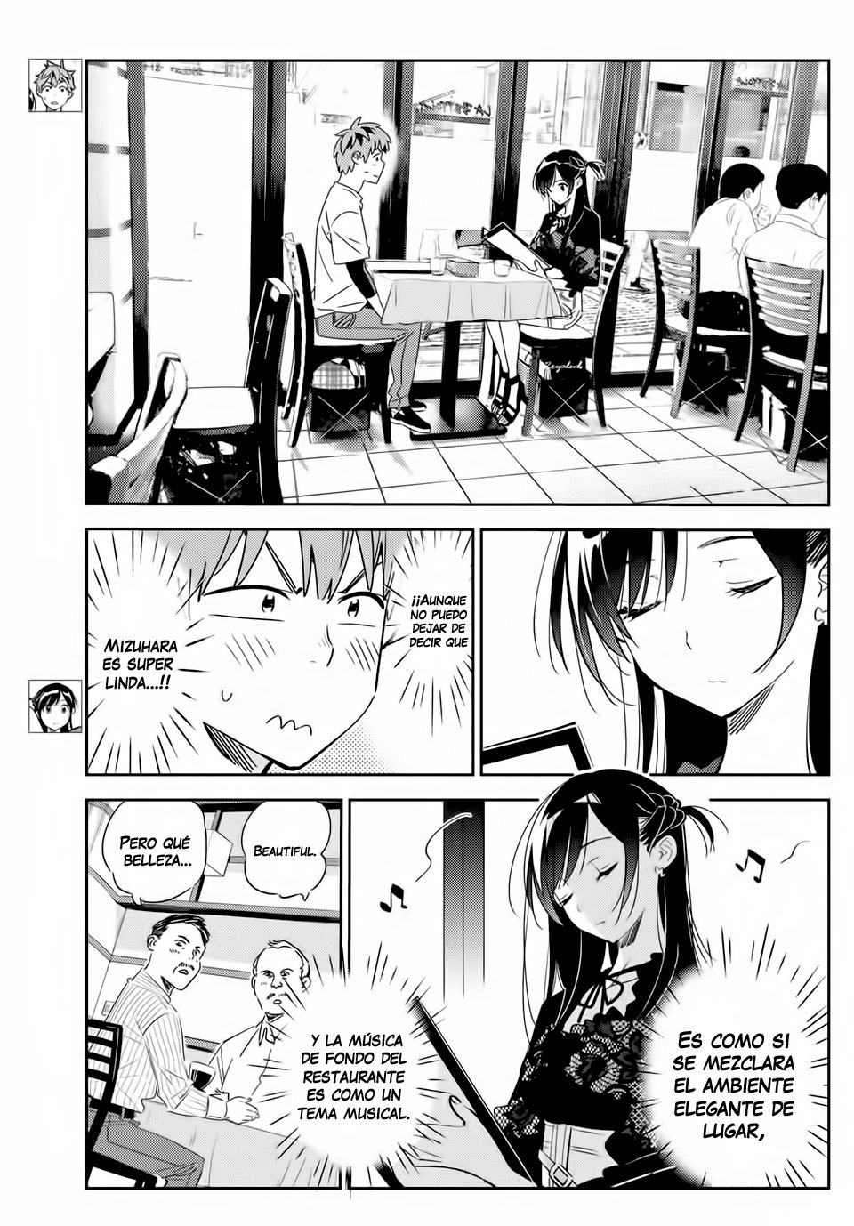 Kanojo, Okarishimasu Capitulo 160 página 5