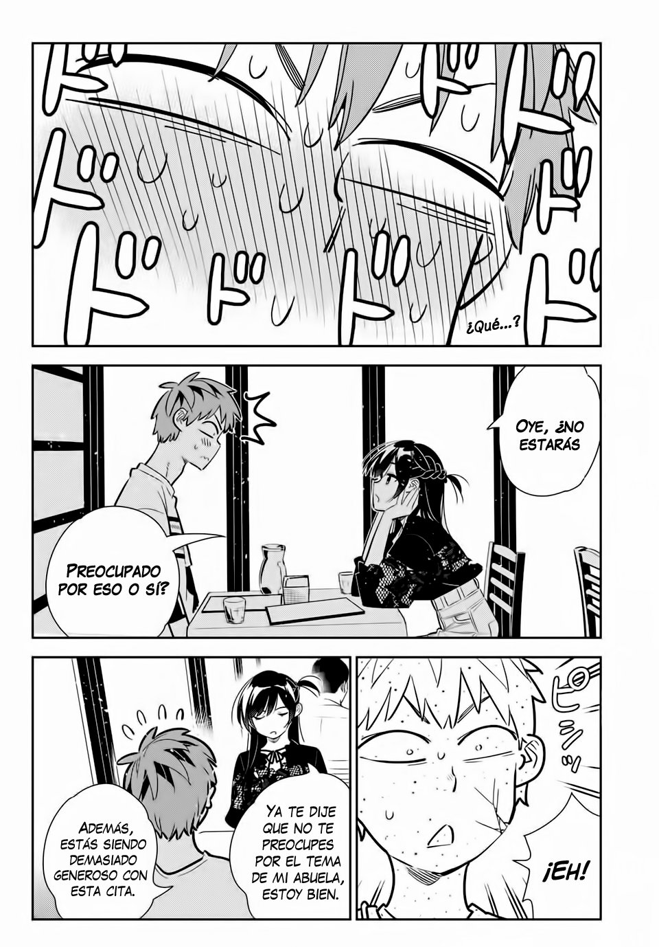 Kanojo, Okarishimasu Capitulo 160 página 8