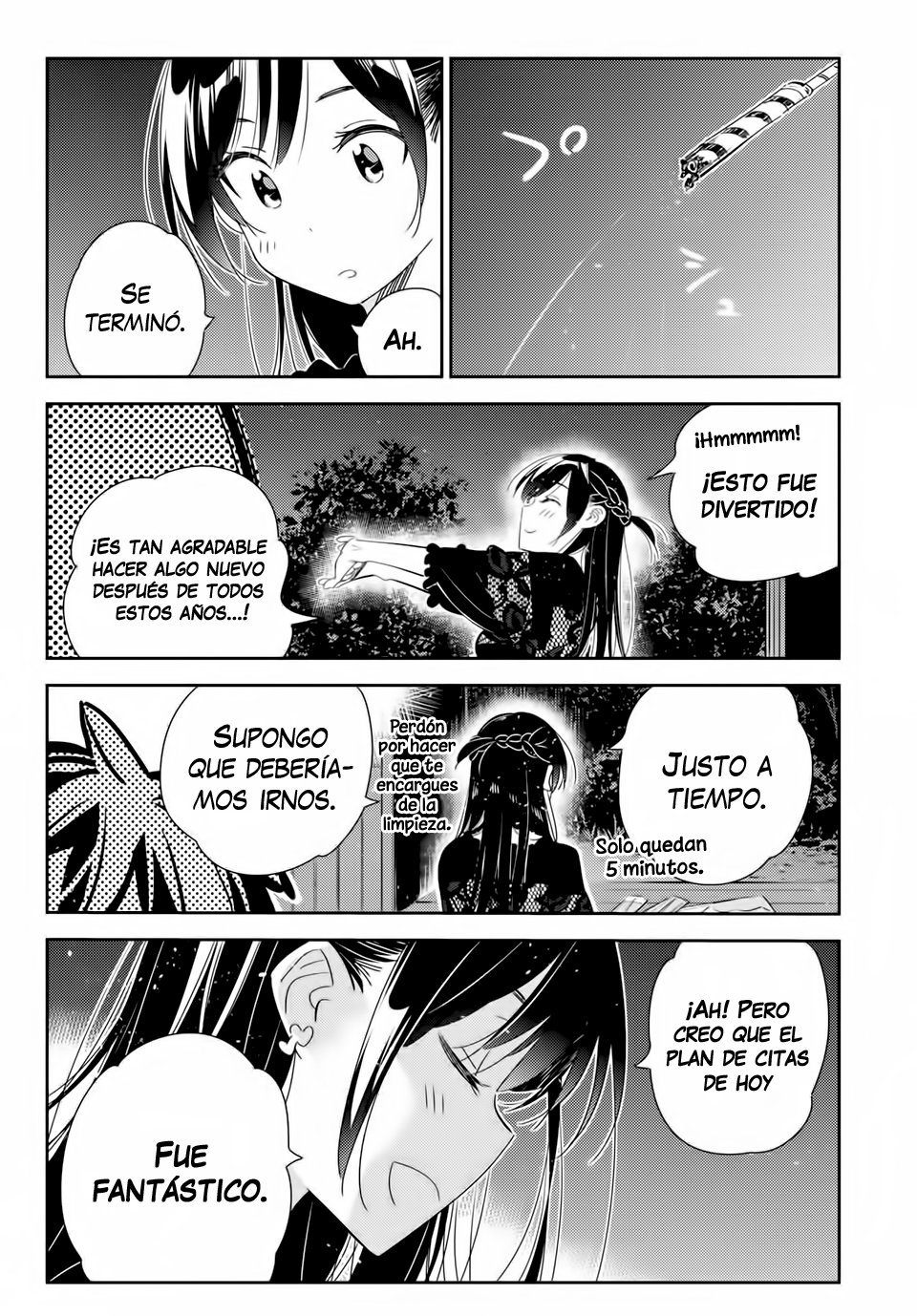 Kanojo, Okarishimasu Capitulo 163 página 19