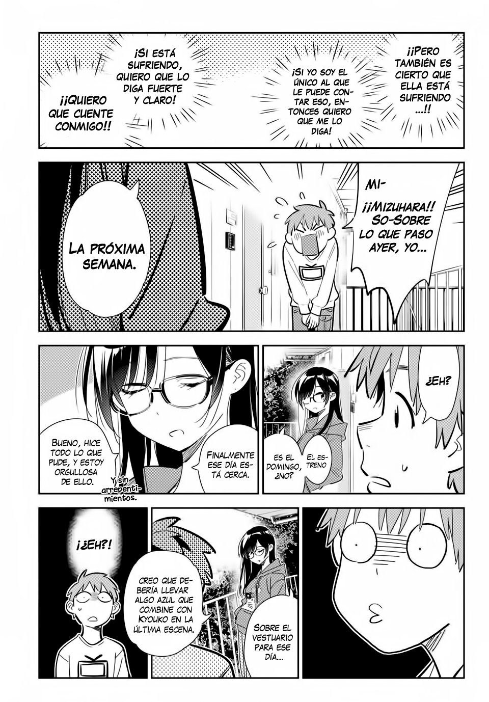 Kanojo, Okarishimasu Capitulo 166 página 12