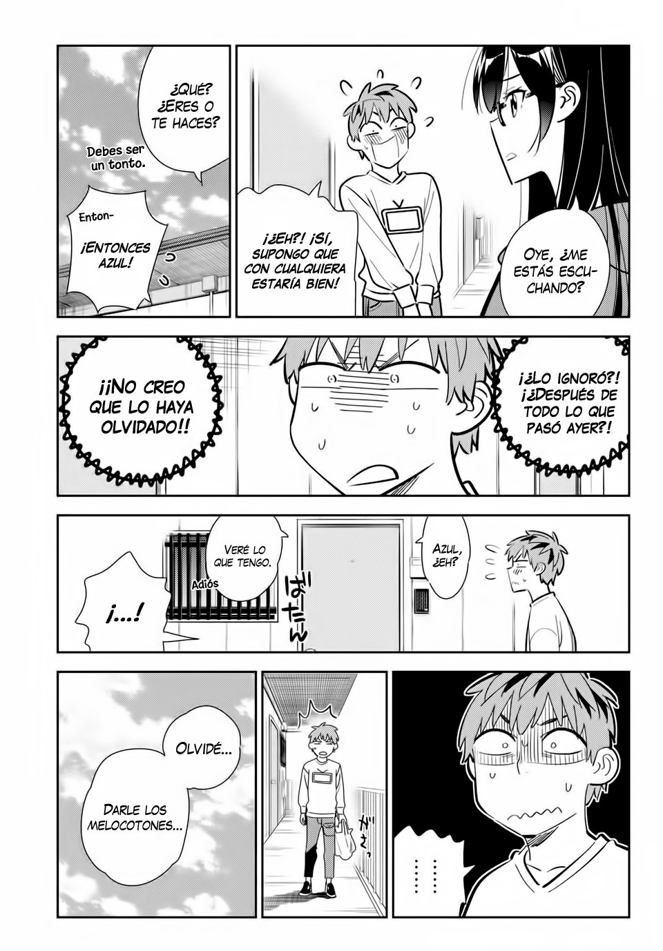 Kanojo, Okarishimasu Capitulo 166 página 14