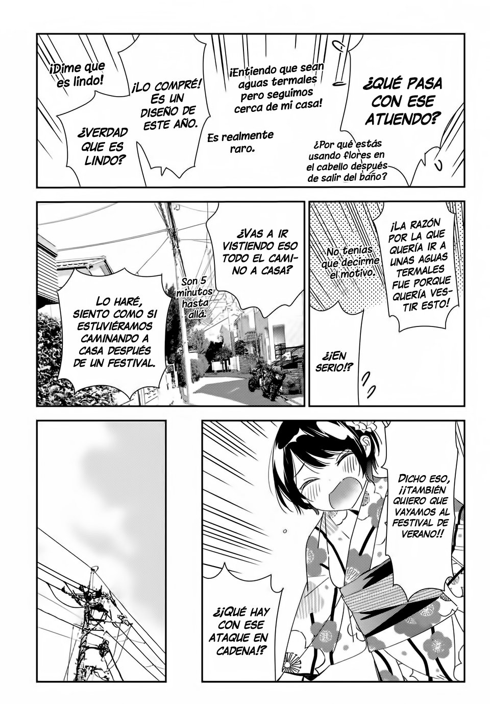 Kanojo, Okarishimasu Capitulo 169 página 15