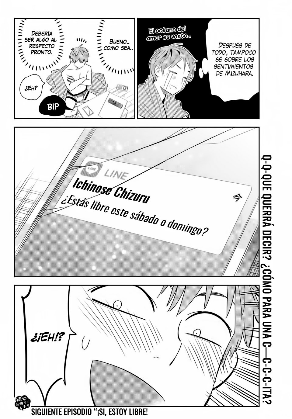 Kanojo, Okarishimasu Capitulo 169 página 22