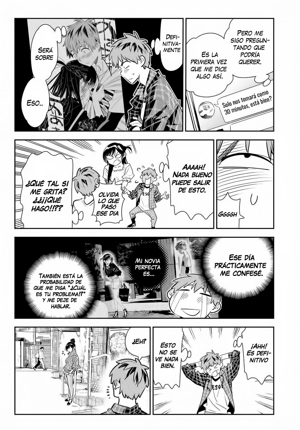 Kanojo, Okarishimasu Capitulo 170 página 13