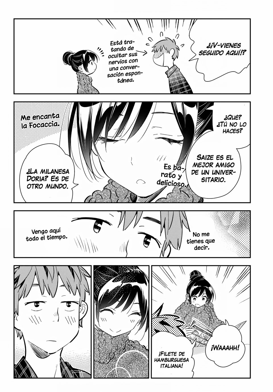 Kanojo, Okarishimasu Capitulo 172 página 17