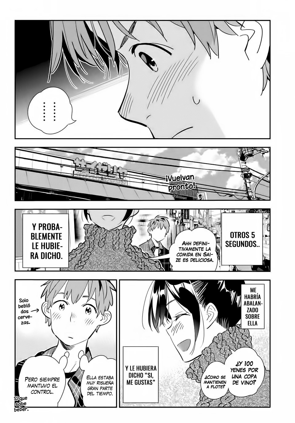 Kanojo, Okarishimasu Capitulo 174 página 5