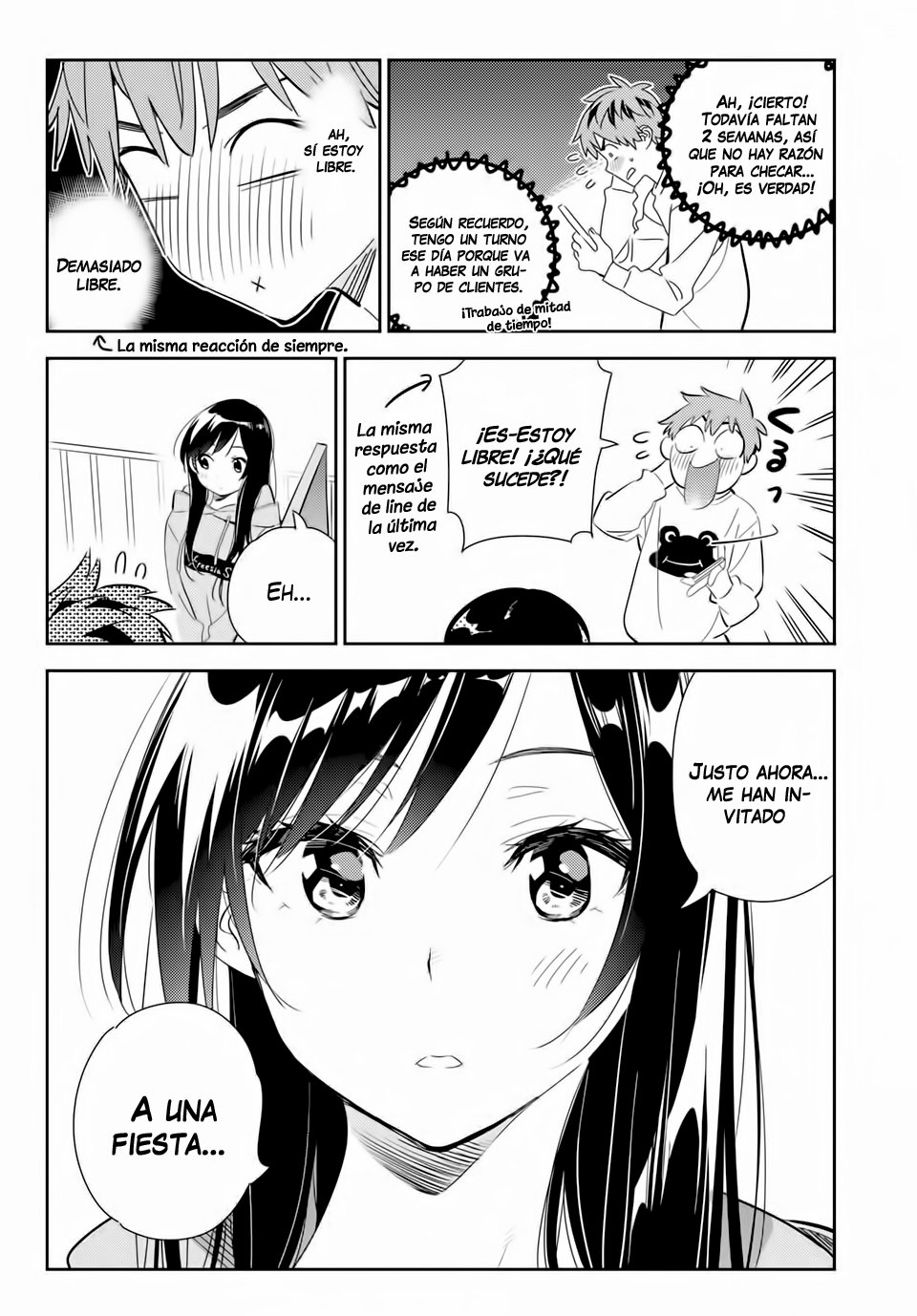 Kanojo, Okarishimasu Capitulo 176 página 11