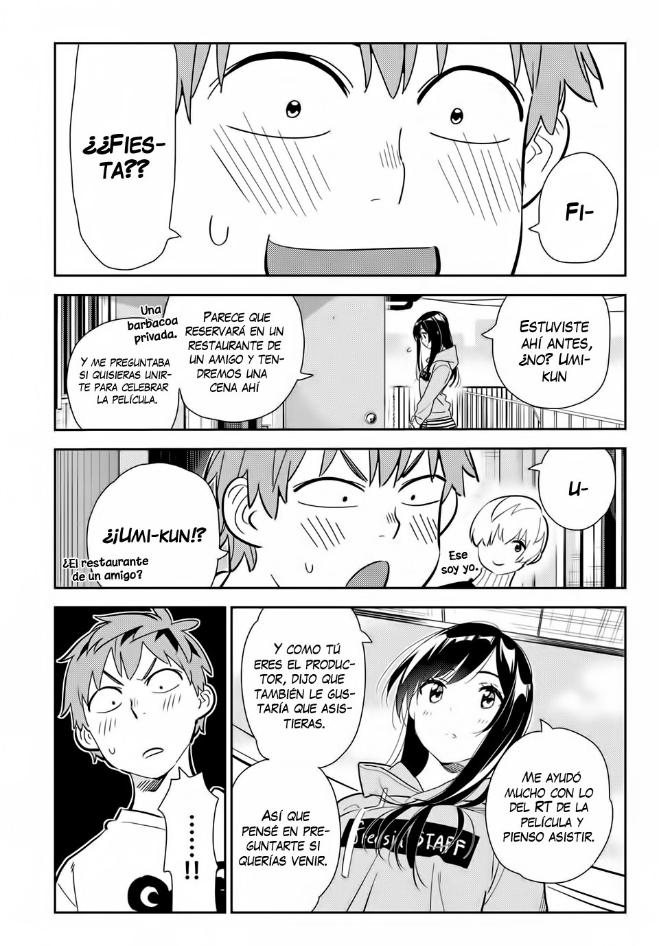 Kanojo, Okarishimasu Capitulo 176 página 12