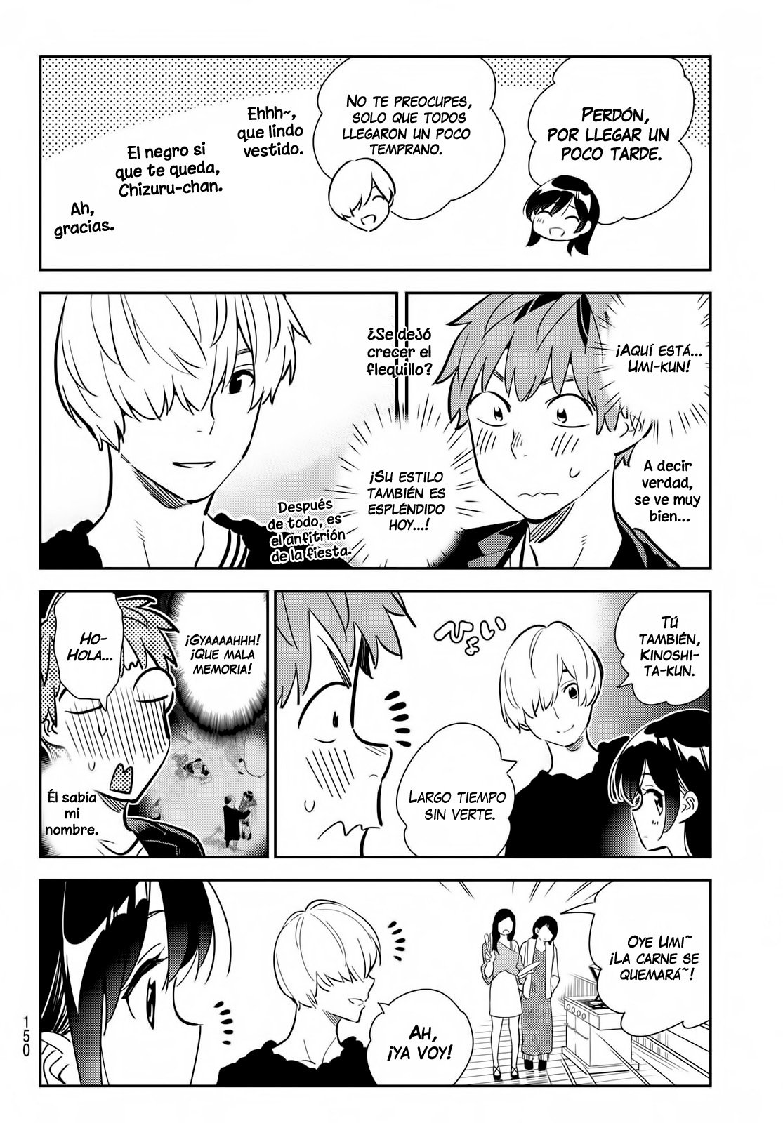 Kanojo, Okarishimasu Capitulo 177 página 11