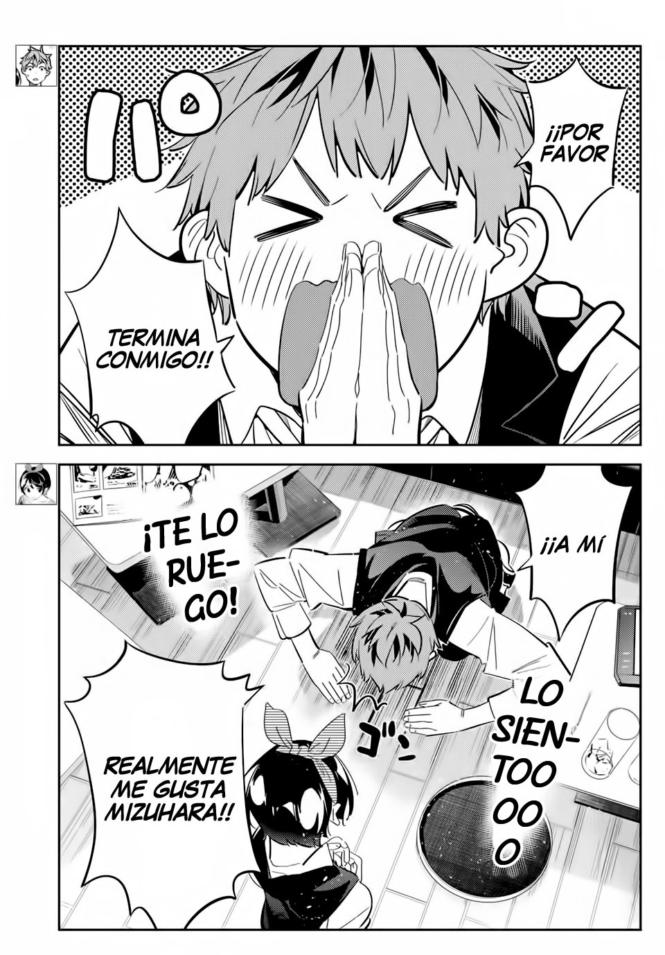 Kanojo, Okarishimasu Capitulo 180 página 4