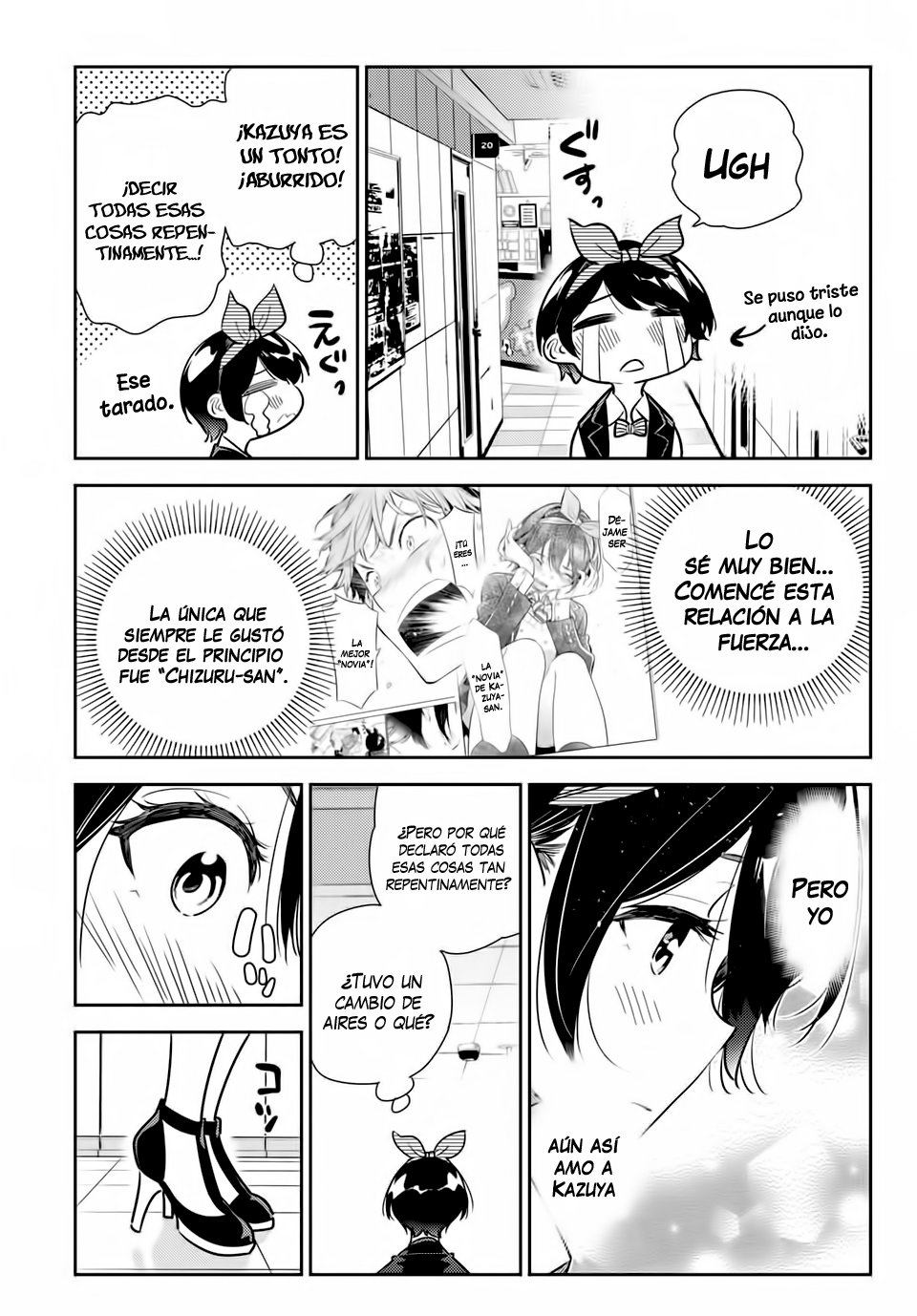 Kanojo, Okarishimasu Capitulo 180 página 8