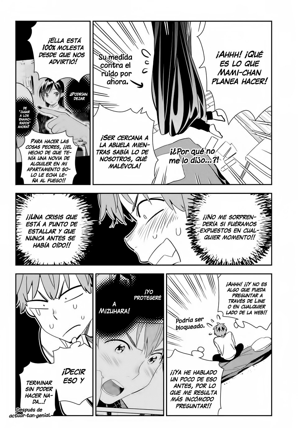 Kanojo, Okarishimasu Capitulo 181 página 14