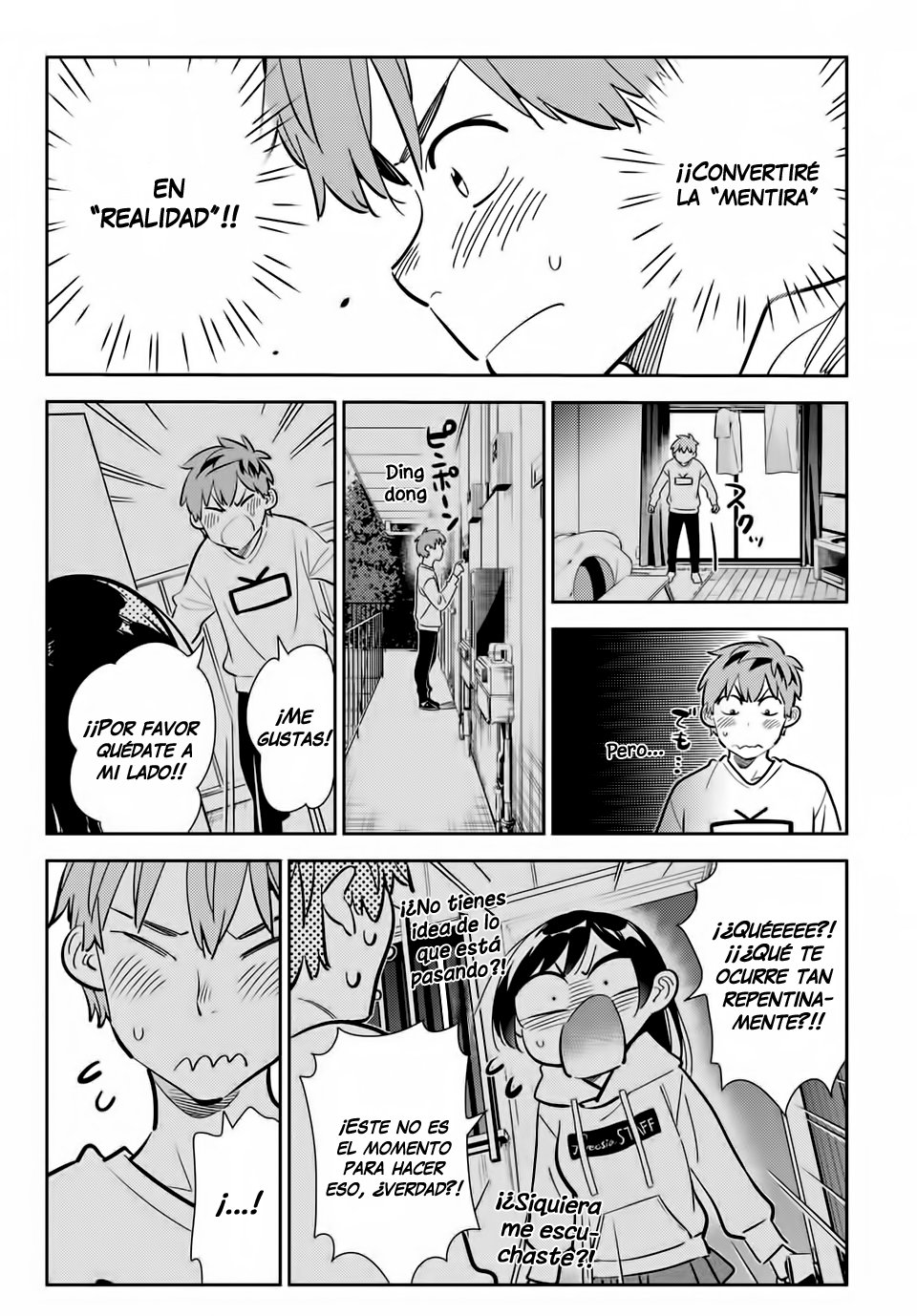 Kanojo, Okarishimasu Capitulo 181 página 16