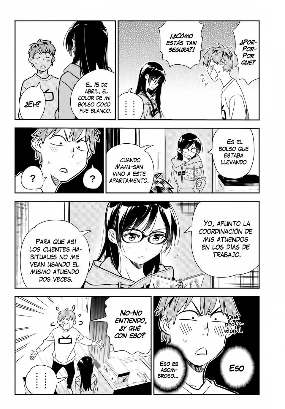 Kanojo, Okarishimasu Capitulo 181 página 7