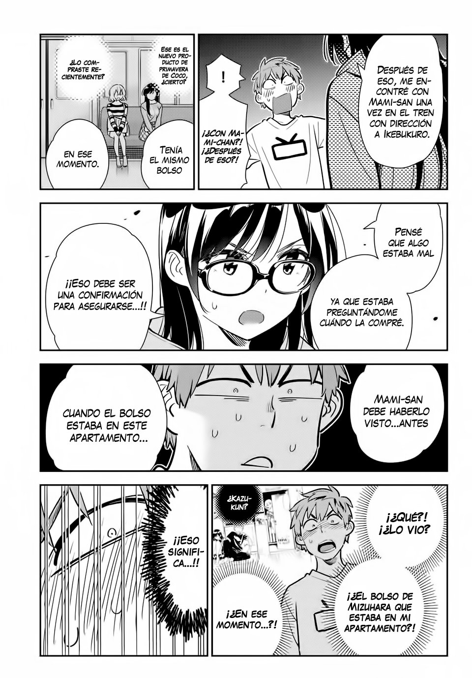 Kanojo, Okarishimasu Capitulo 181 página 8