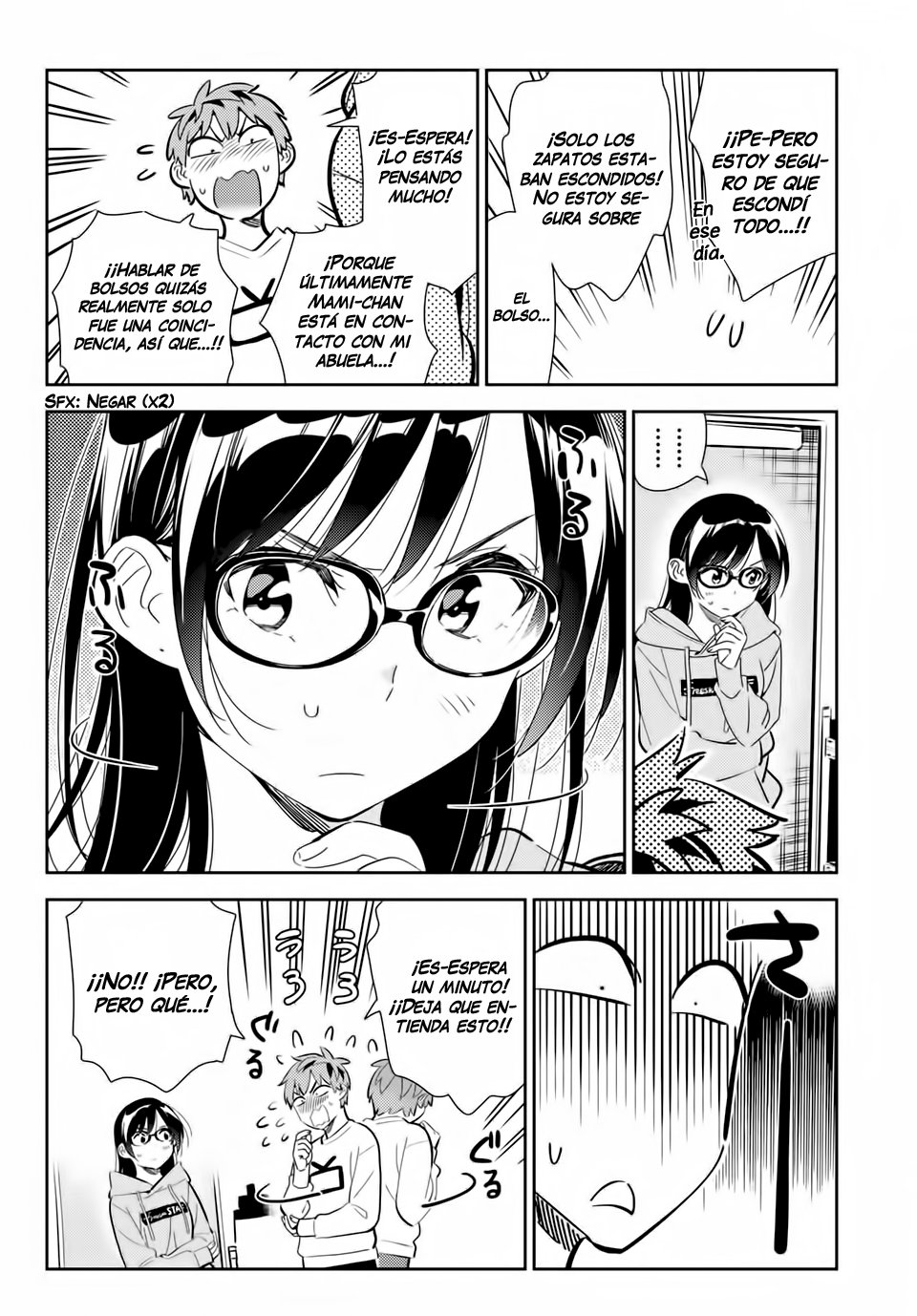 Kanojo, Okarishimasu Capitulo 181 página 9