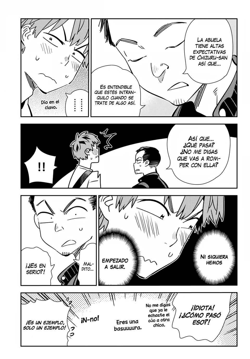 Kanojo, Okarishimasu Capitulo 182 página 10