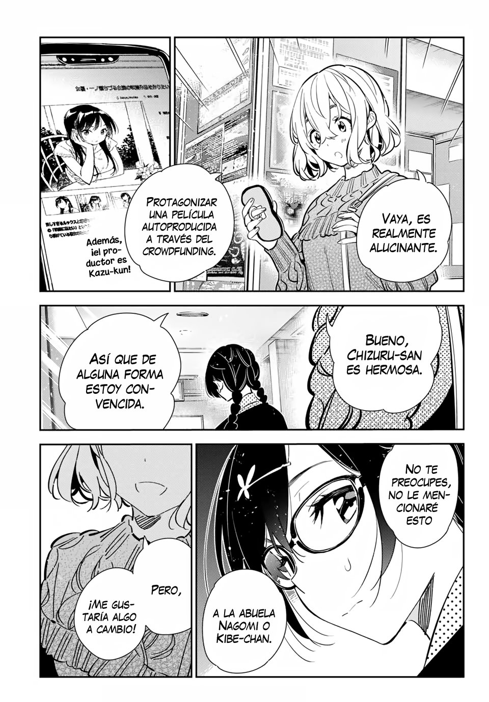 Kanojo, Okarishimasu Capitulo 182 página 20