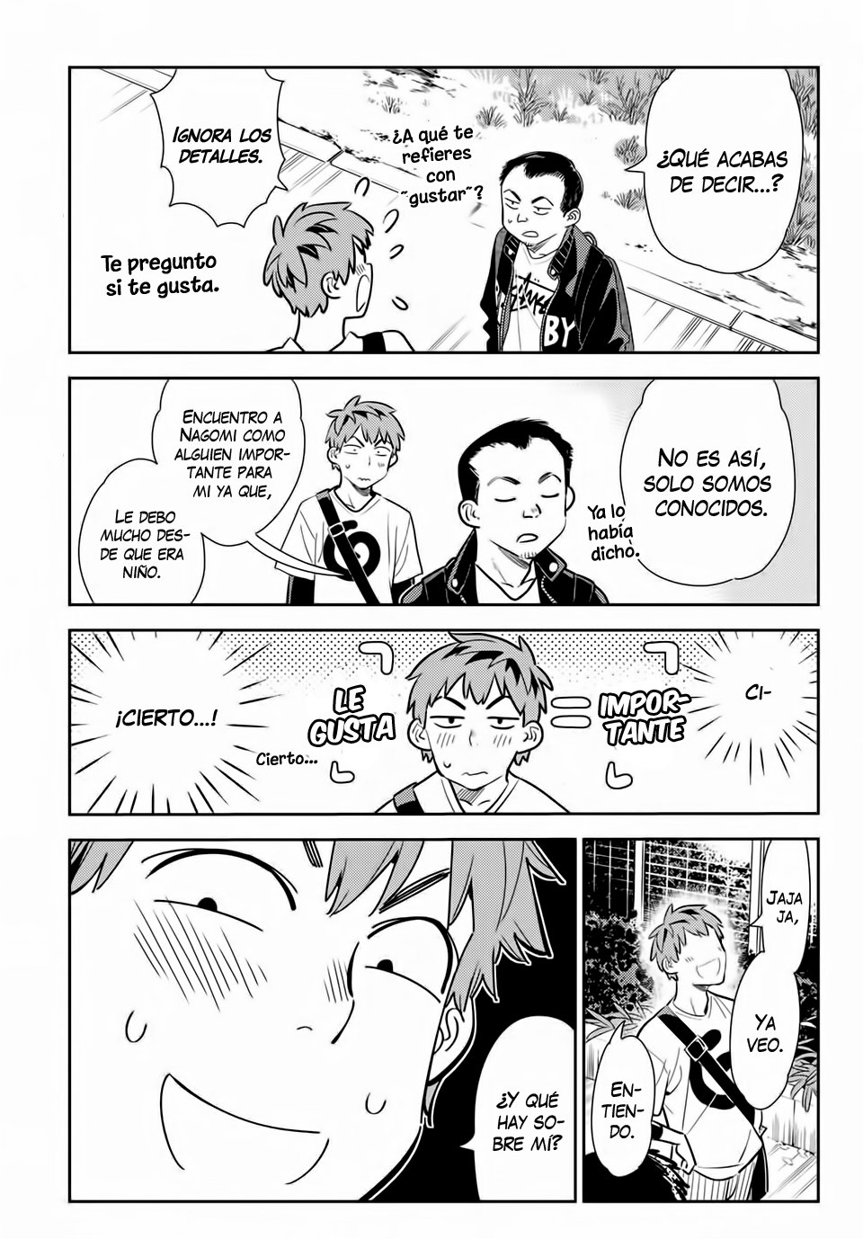 Kanojo, Okarishimasu Capitulo 182 página 6