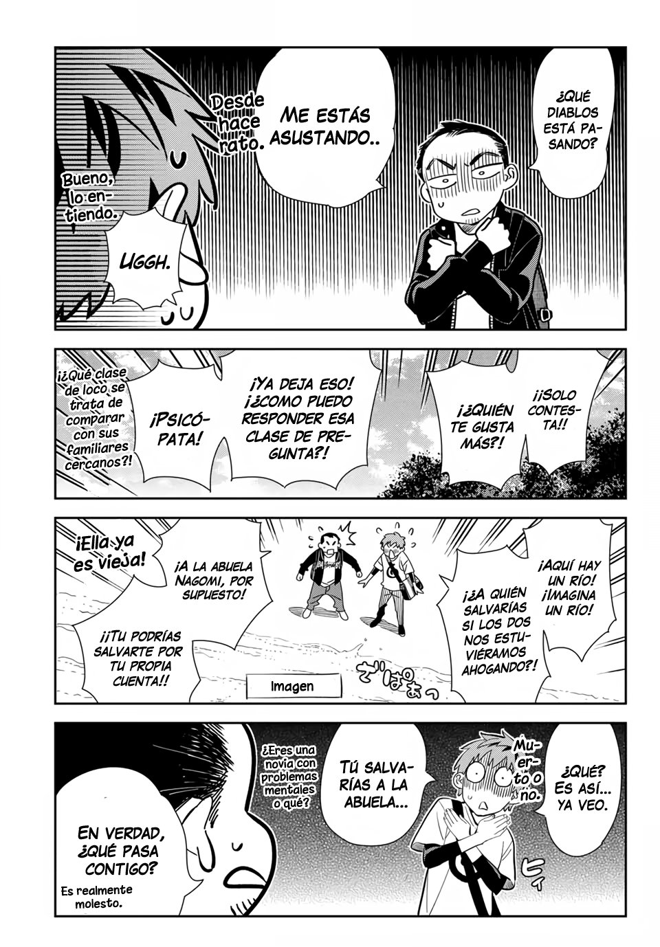 Kanojo, Okarishimasu Capitulo 182 página 8