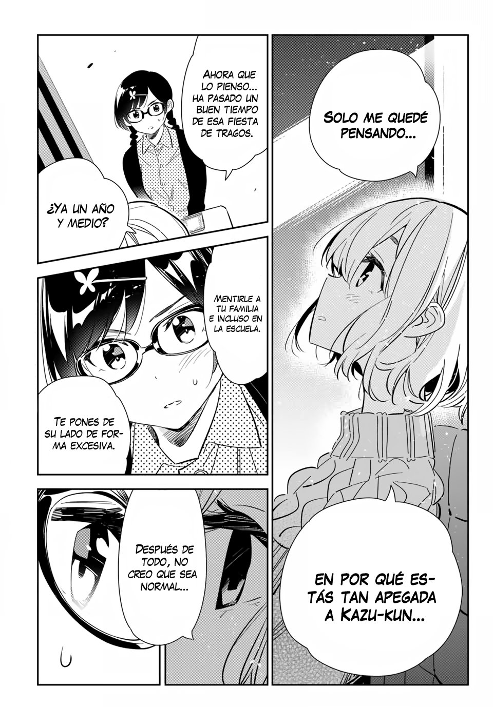 Kanojo, Okarishimasu Capitulo 183 página 18