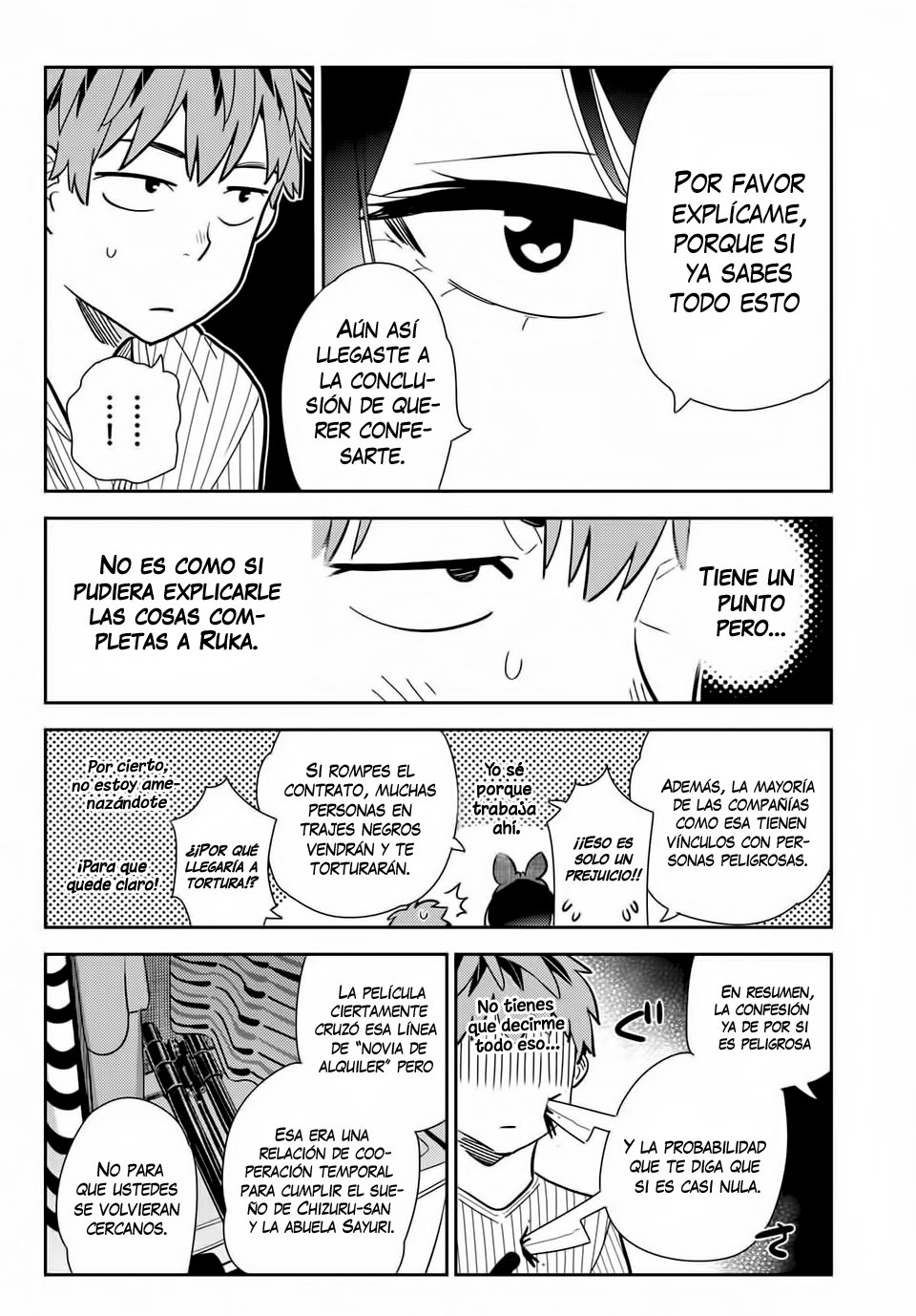 Kanojo, Okarishimasu Capitulo 185 página 10