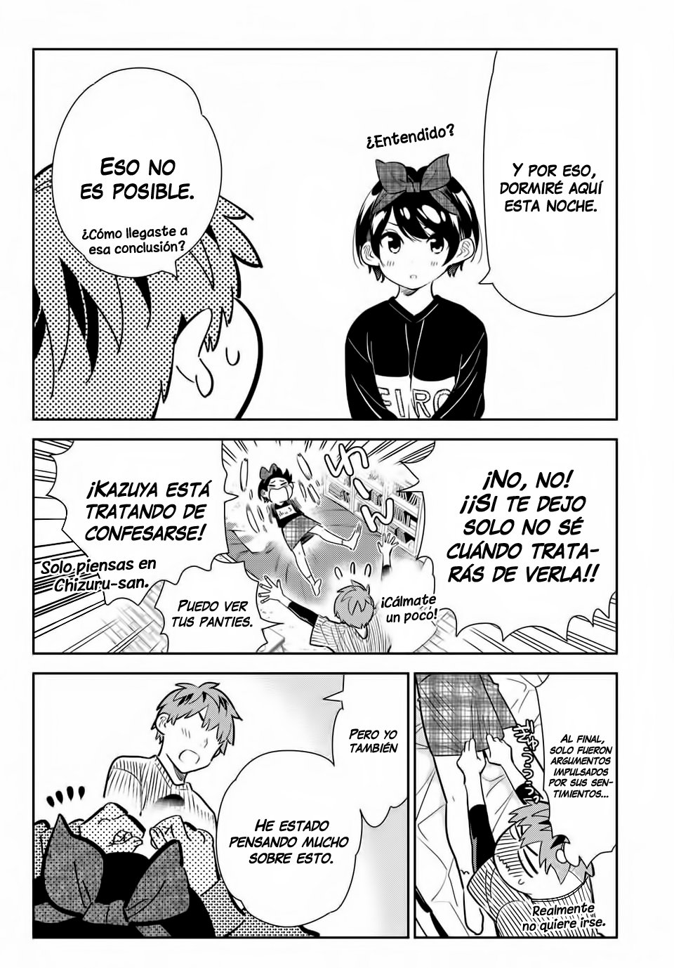 Kanojo, Okarishimasu Capitulo 185 página 12