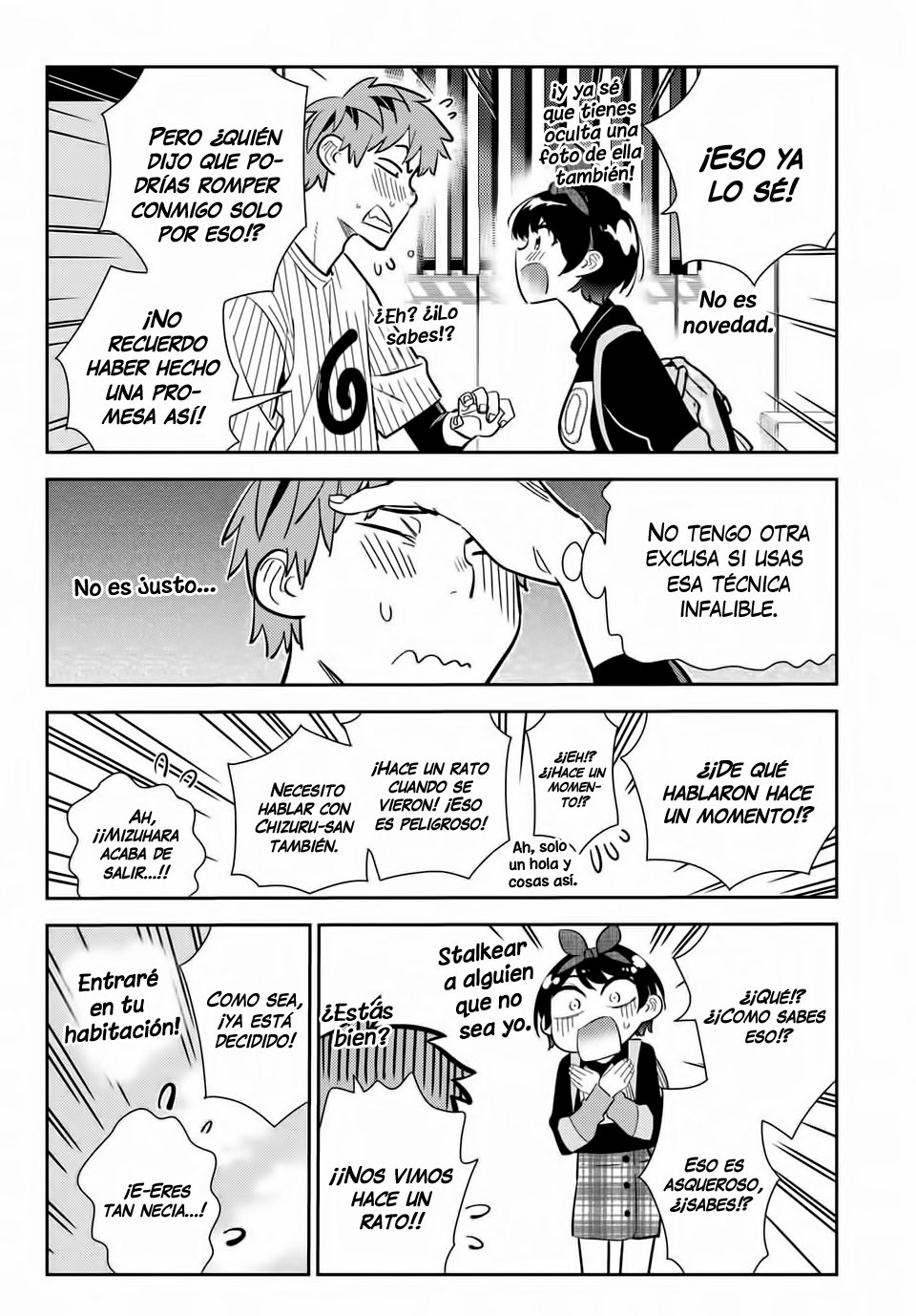 Kanojo, Okarishimasu Capitulo 185 página 6