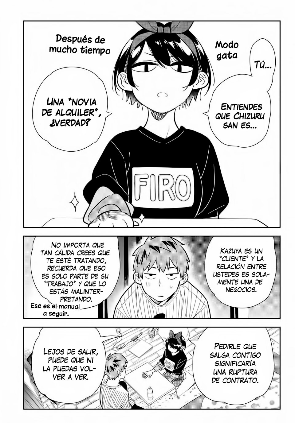 Kanojo, Okarishimasu Capitulo 185 página 9