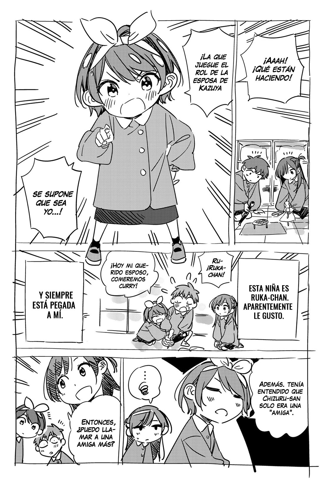 Kanojo, Okarishimasu Capitulo 186.5: KanoKari: ¡Edición extra del Día de niño! página 3