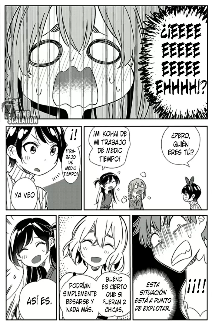 Kanojo, Okarishimasu Capitulo 186.6 página 14