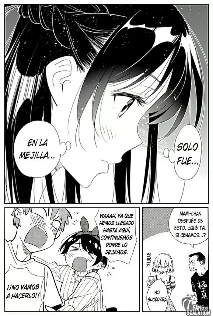 Kanojo, Okarishimasu Capitulo 186.6 página 35