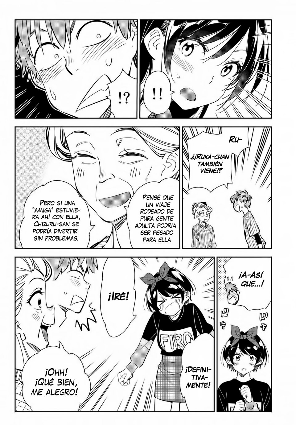 Kanojo, Okarishimasu Capitulo 186 página 11